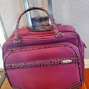 Rolling laptop case